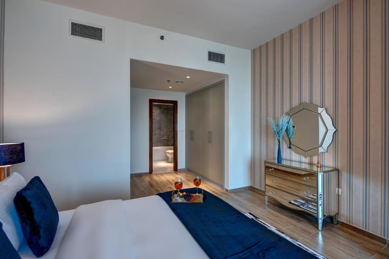 Durrani Homes - Lux 1Br At Al Habtoor Amna Tower Dubaj Kültér fotó