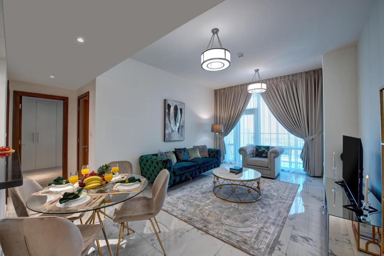 Durrani Homes - Lux 1Br At Al Habtoor Amna Tower Dubaj Kültér fotó