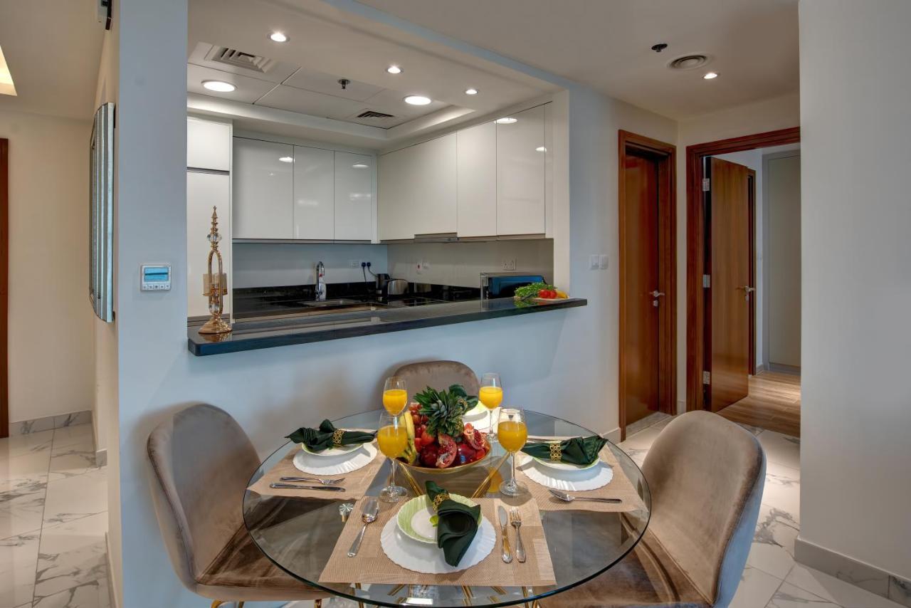 Durrani Homes - Lux 1Br At Al Habtoor Amna Tower Dubaj Kültér fotó