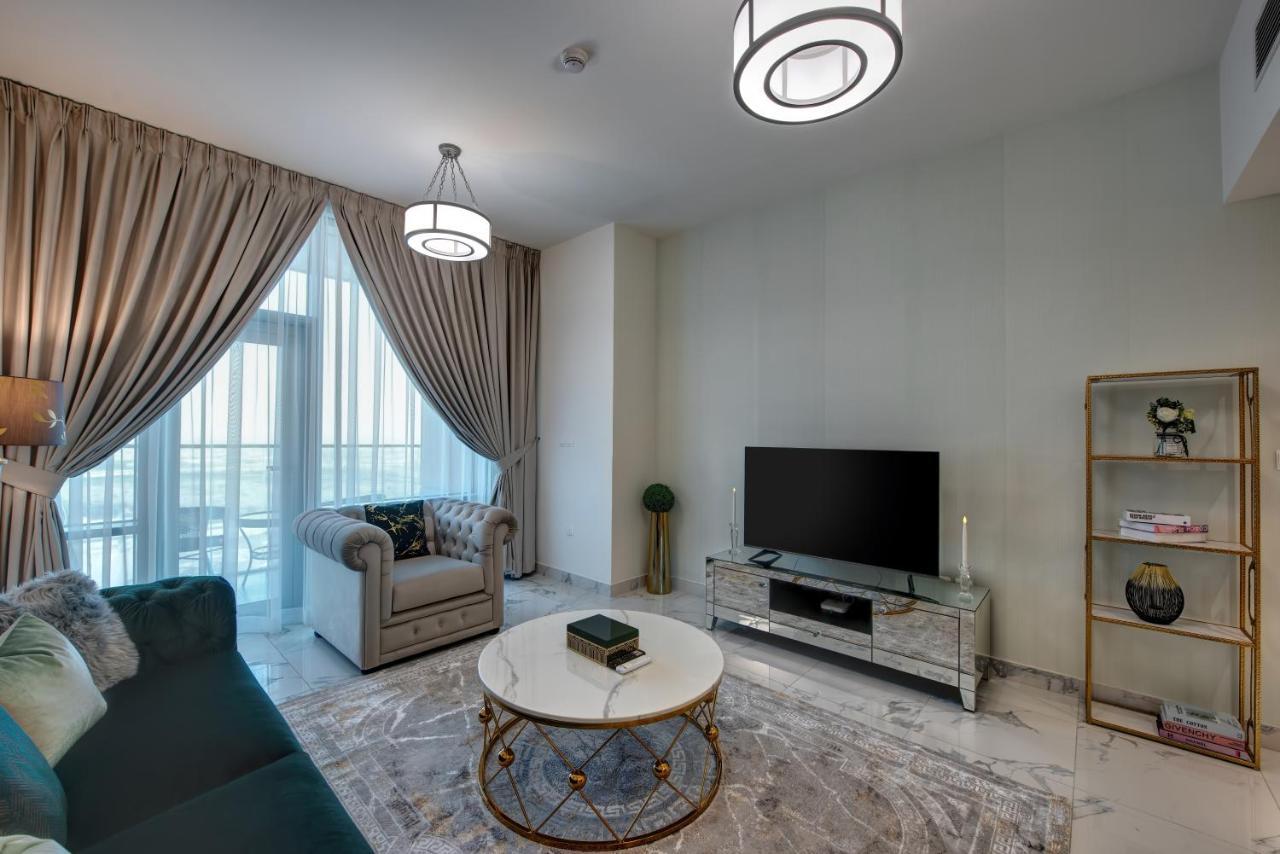 Durrani Homes - Lux 1Br At Al Habtoor Amna Tower Dubaj Kültér fotó
